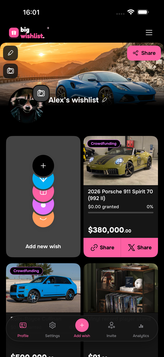 Wishlist